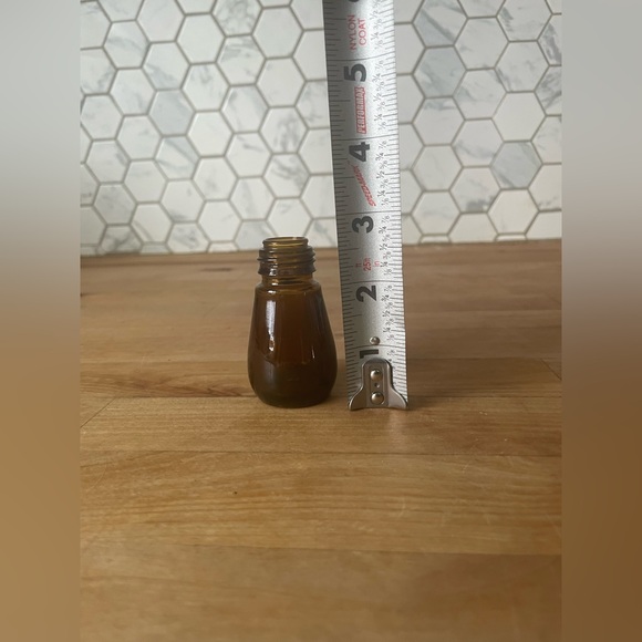 Amber Glass Bottle Set - Picture 7 of 10